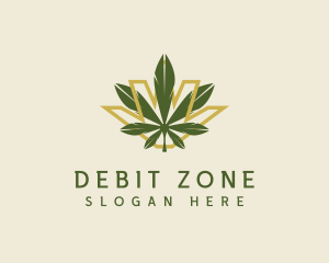 Cannabis Leaf Plant logo design