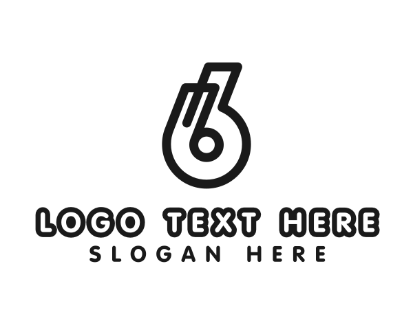 Six logo example 3