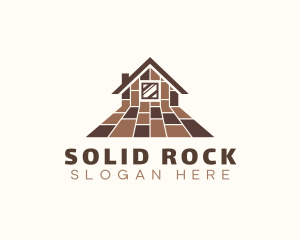 House Renovation Flooring logo design