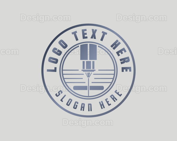 Mechanical Engraving Manufacturing Logo