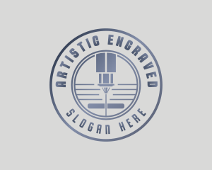 Mechanical Engraving Manufacturing logo design