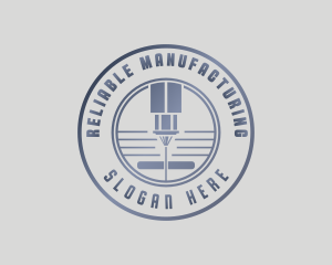 Mechanical Engraving Manufacturing logo design