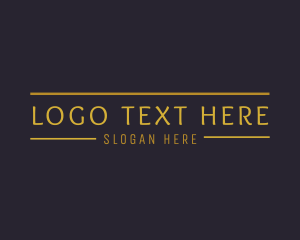 Elegant Luxury Wordmark logo