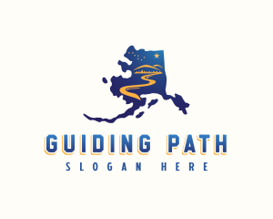 Trans Alaskan pipeline logo design