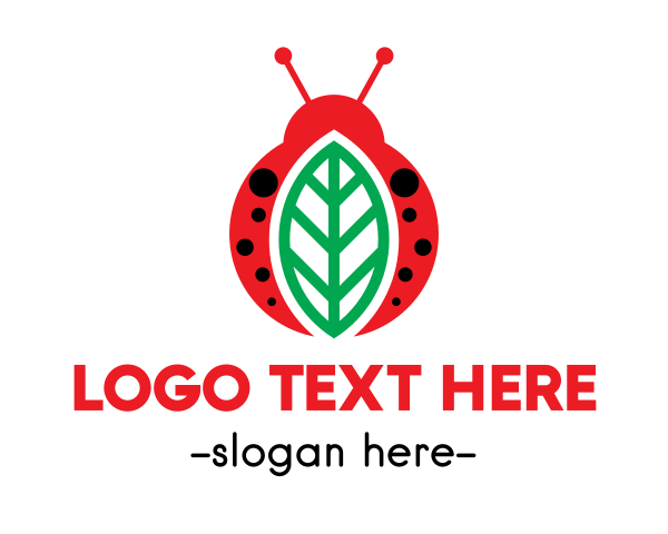 Lady Bug logo example 4