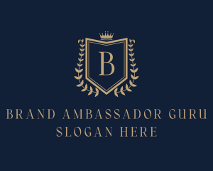 Luxury Shield Brand logo design