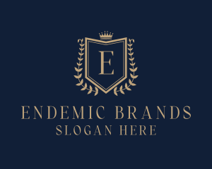 Luxury Shield Brand logo design