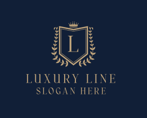 Luxury Shield Brand logo design