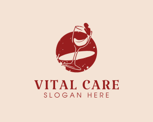 Beverage Wine Glass logo