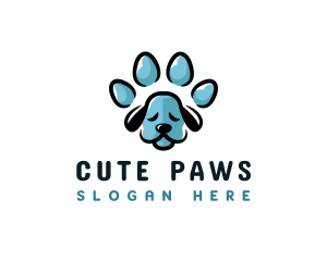 Puppy Paw Kennel logo design