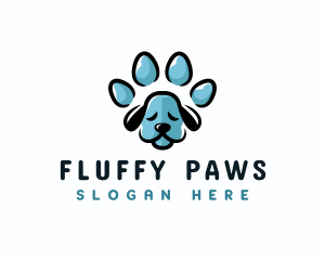 Puppy Paw Kennel logo design