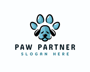 Puppy Paw Kennel logo design