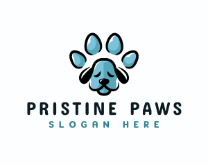 Puppy Paw Kennel logo design