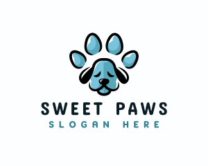 Puppy Paw Kennel logo design