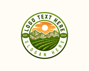 Agriculture Farming Land logo