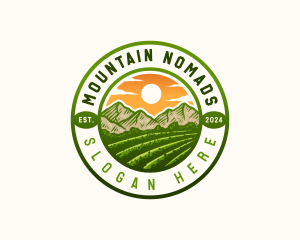 Agriculture Farming Land logo design