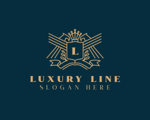 Eagle Crest Luxury Fashion logo design