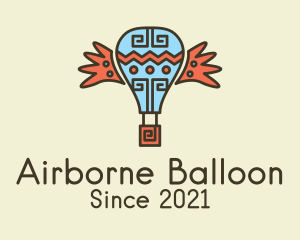 Tribal Air Balloon  logo design