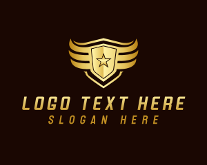 Star Shield Wings logo