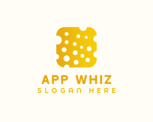 Yellow Cheese App logo design