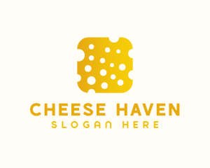 Yellow Cheese App logo design