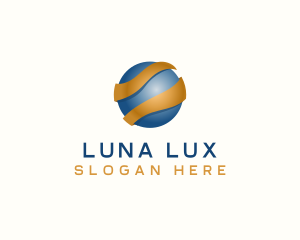 Globe Luxe Digital logo design