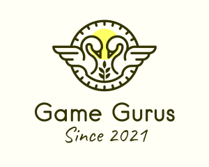 Duck Emblem Outline  logo