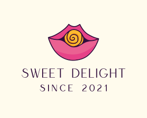 Adult Candy Lips logo design