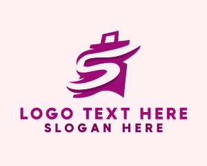Letter S Hand Bag  logo