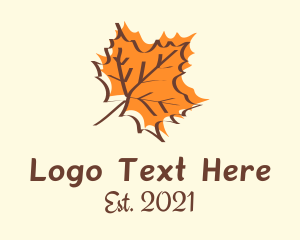 Autumn Maple Leaf logo