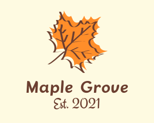Autumn Maple Leaf logo