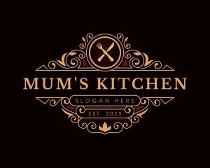 Kitchen Cook Cuisine logo design