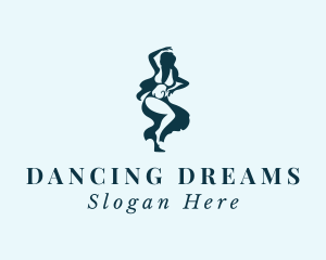 Sexy Woman Dancing  logo