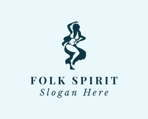 Sexy Woman Dancing  logo