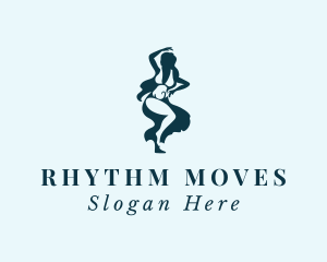 Sexy Woman Dancing  logo