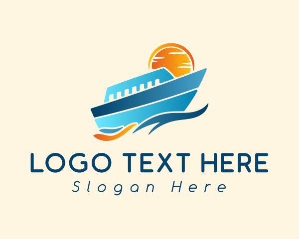 Sailing Boat logo example 4