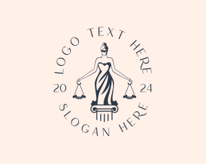 Female Justice Scale logo