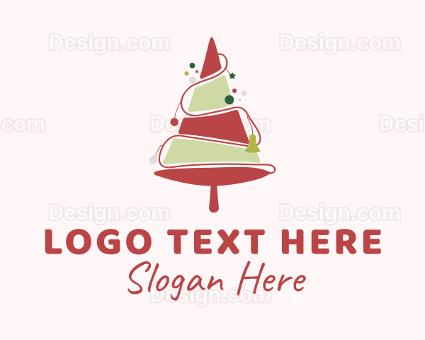 Holiday Christmas Tree Logo