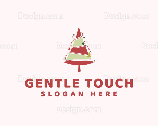 Festive Holiday Christmas Logo