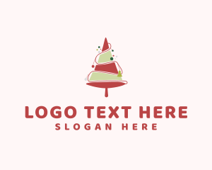 Festive Holiday Christmas  Logo