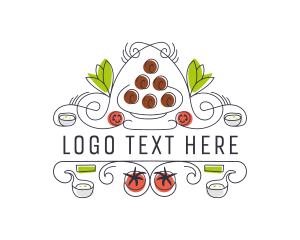 Restaurant Vegan Dining Logo