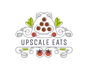 Restaurant Vegan Dining logo design