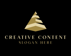 Creative Pyramid Business Logo