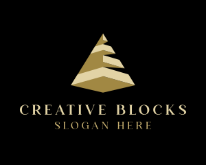 Creative Pyramid Business logo design