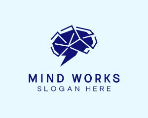 Brain Chat Therapy logo design