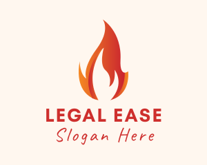 Blazing Fire Energy  Logo