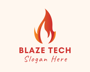 Blazing Fire Energy  logo