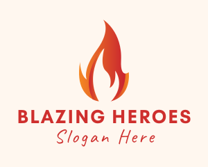 Blazing Fire Energy  logo