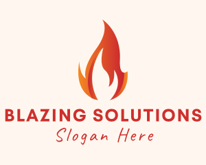 Blazing Fire Energy  logo