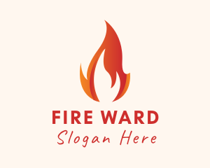 Blazing Fire Energy  logo design